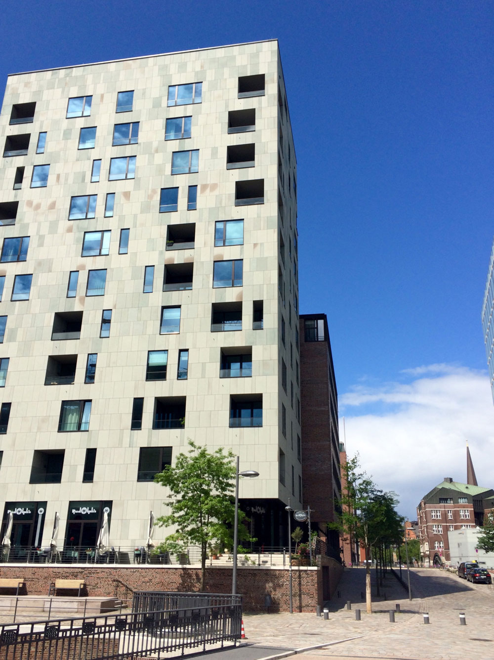 New buildings in HafenCity