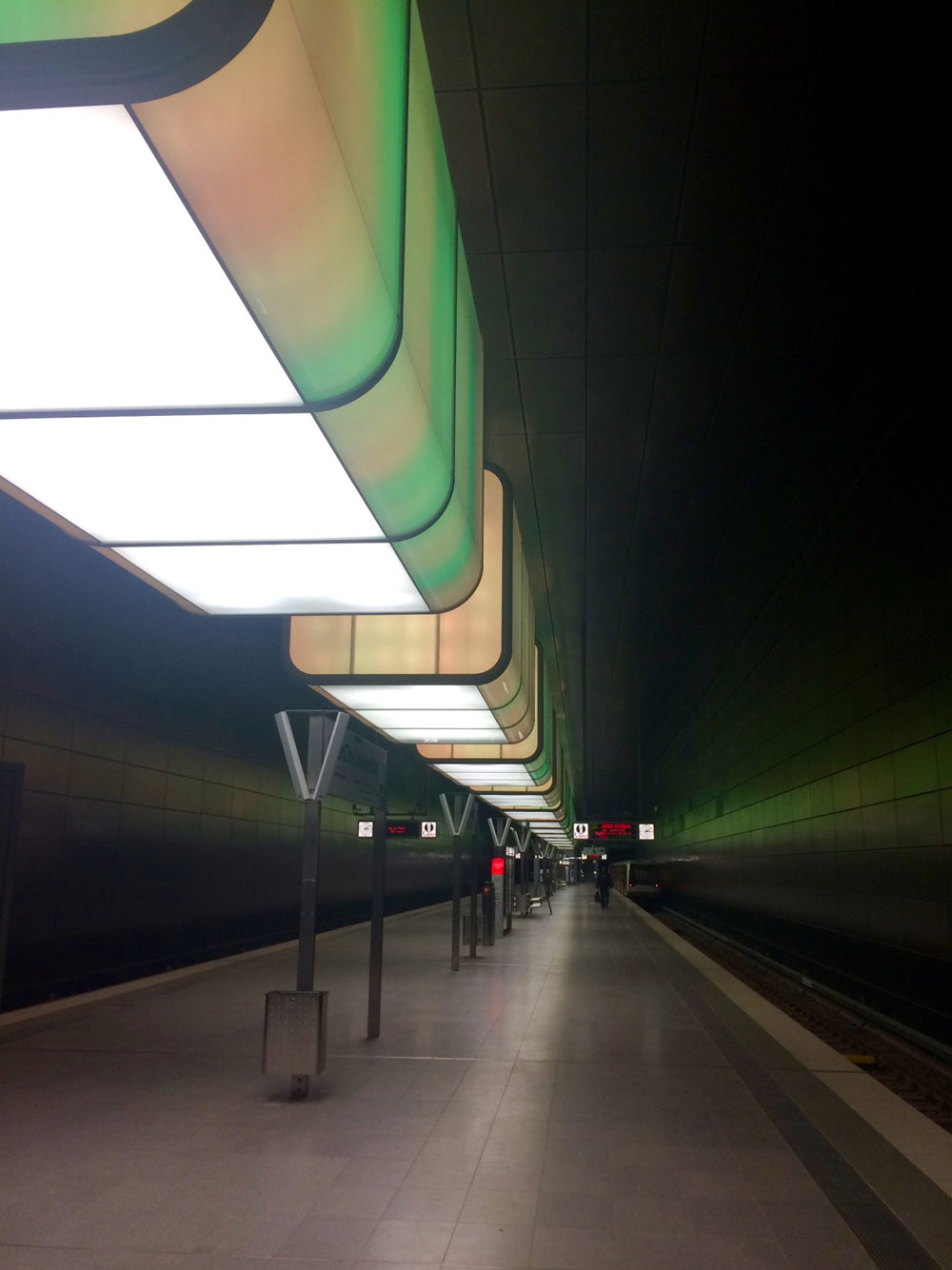 Subway station HafenCity University