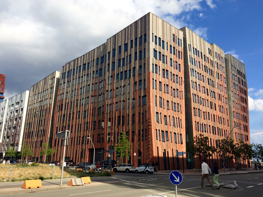 New buildings of HafenCity