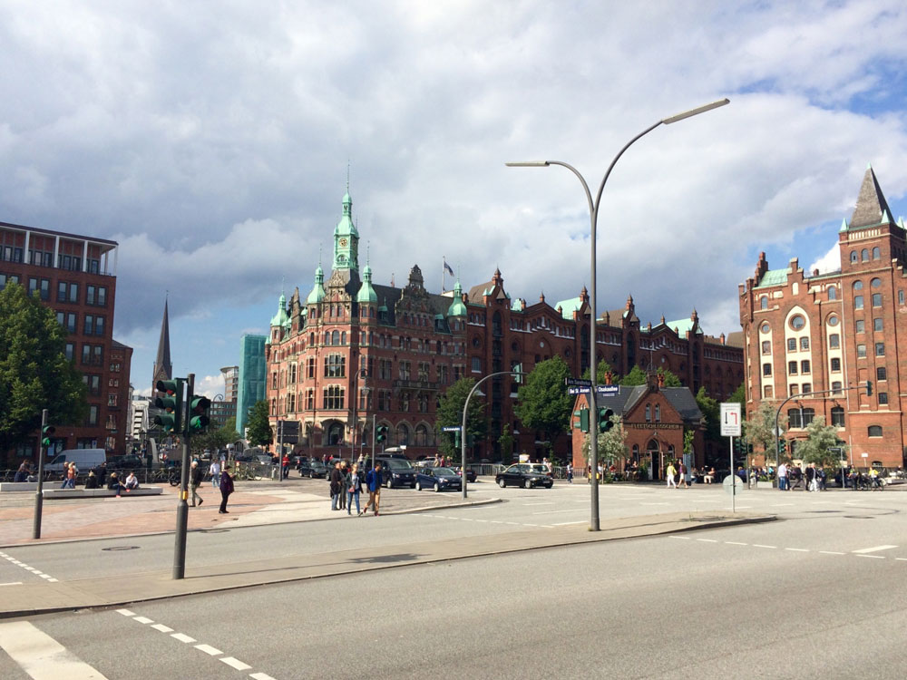 Old buildings of HafenCity