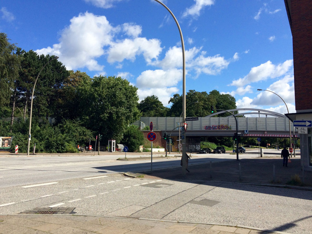 U-Bahn-Station Rauhes Haus