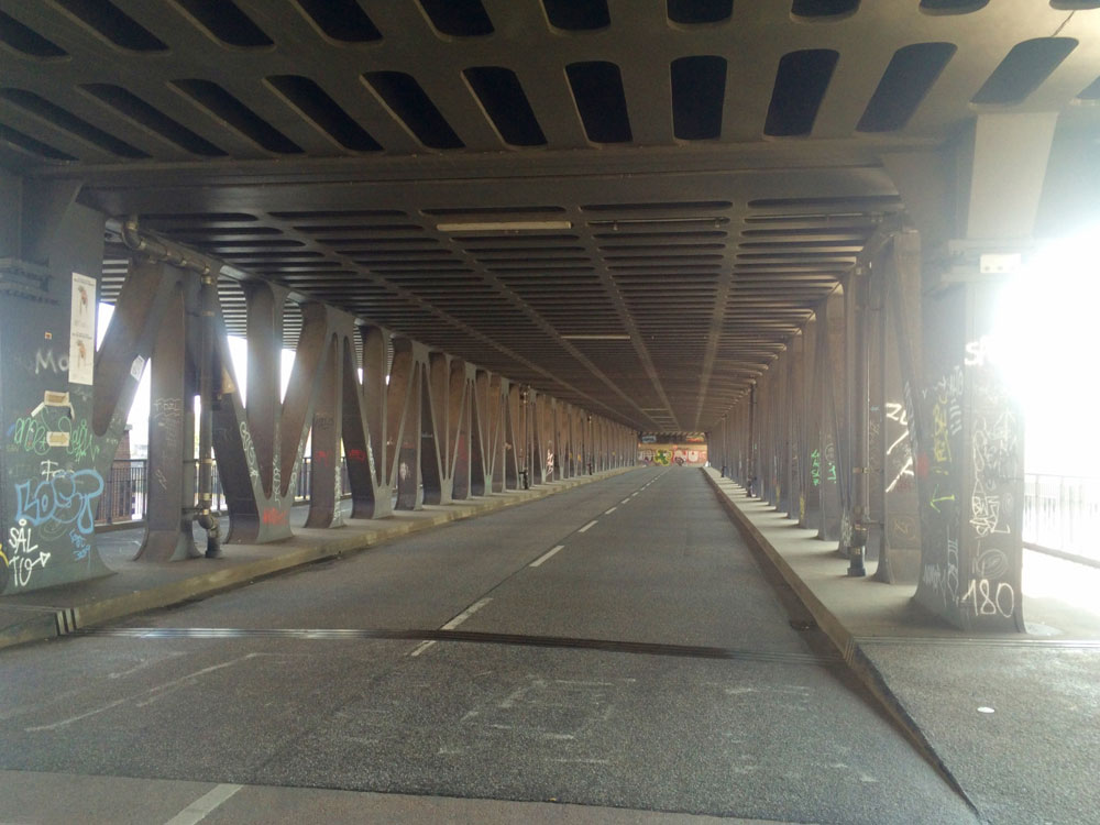 Brücke am Oberhafen