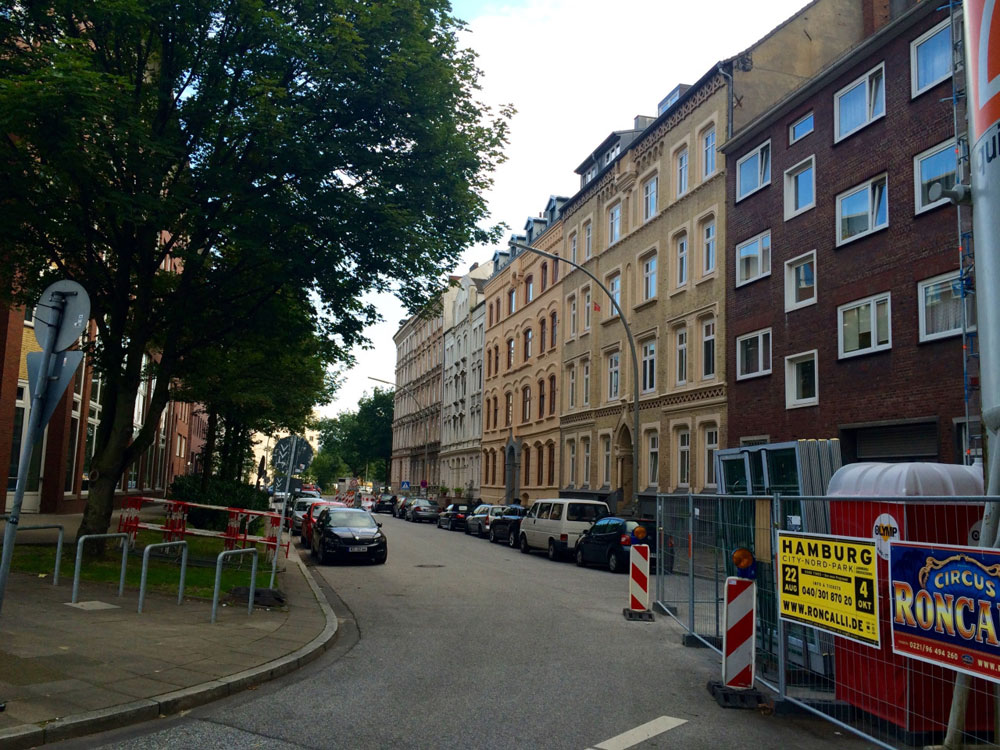 Older houses in Hammerbrook