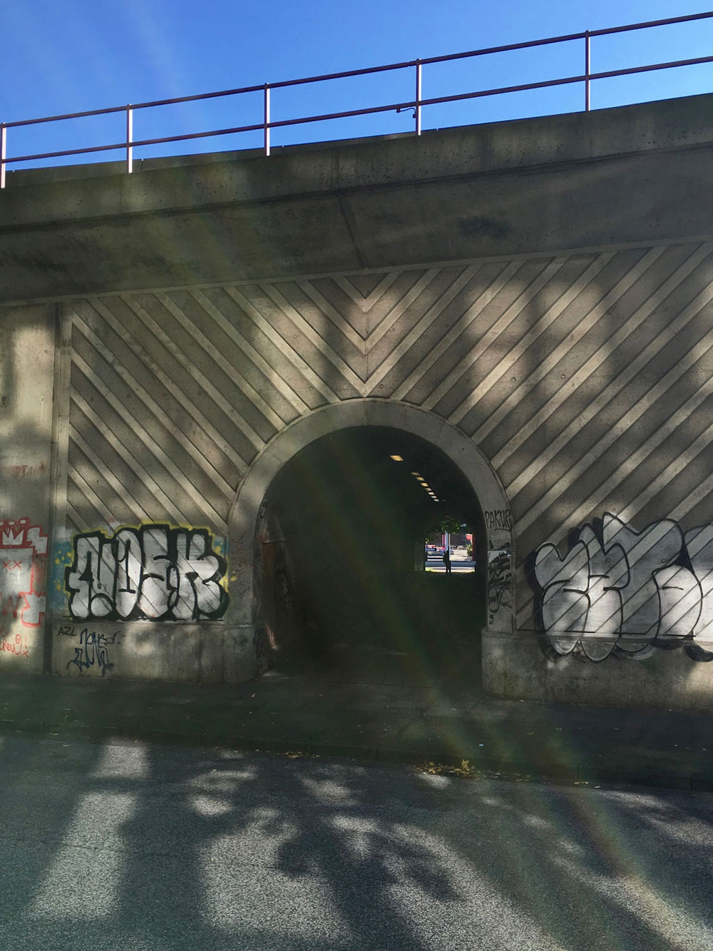 Pedestrian tunnel to Hammerbrook