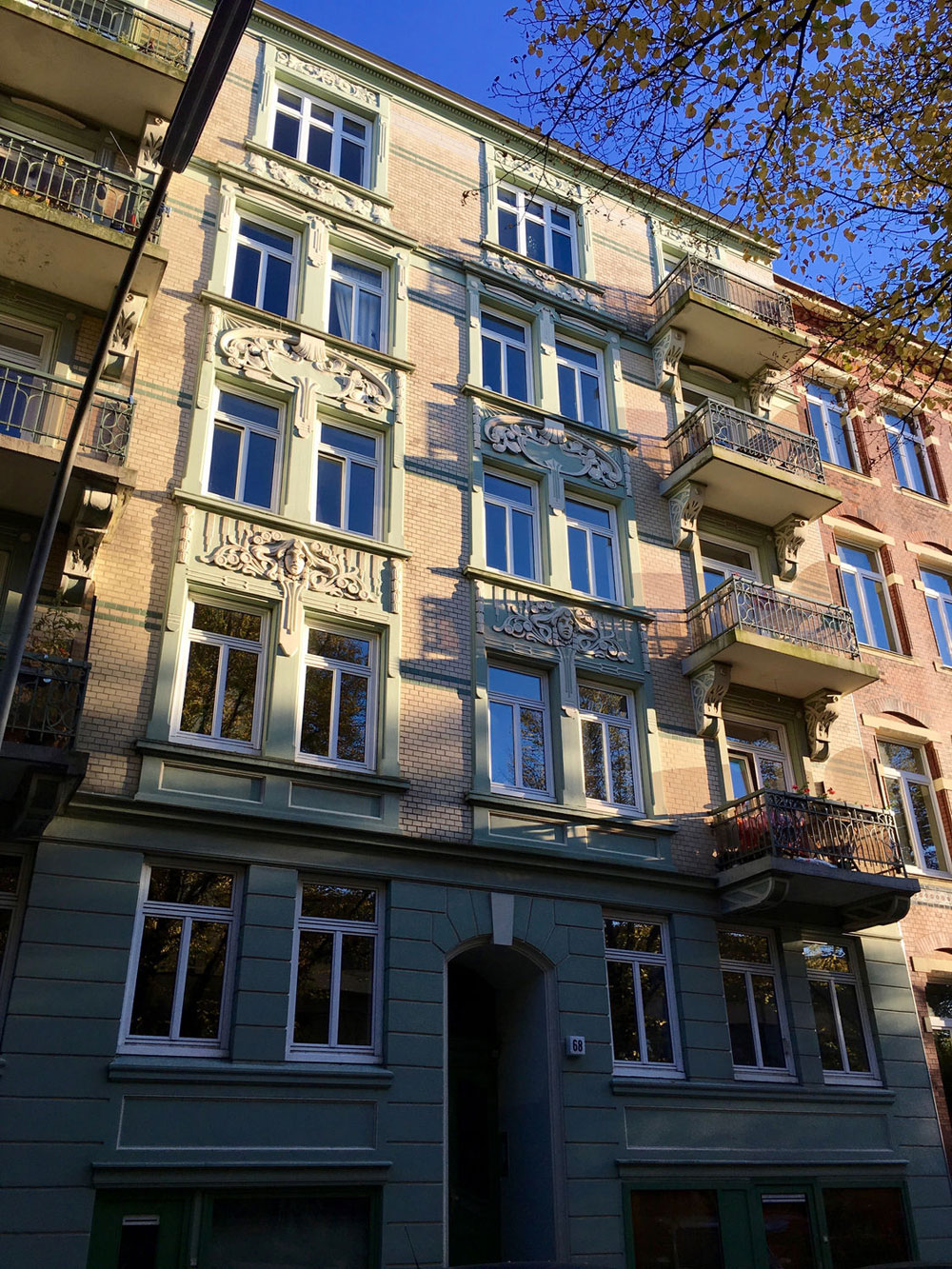 Building in St. Georg